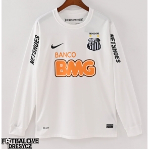 Santos 2012-2013 Retro Domácí Dres Dlouhý Rukáv Santos 2012-2013 Retro Domácí Dres Dlouhý Rukáv